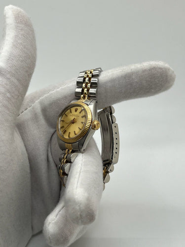 Montre Rolex Oyster Perpetual 26 Lady Jubilee 26 mm 58 Facettes
