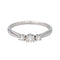 Bague 54 Bague Or blanc Diamant 58 Facettes 4098648RV