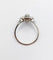 Bague 59.5 Bague marquise art deco or blanc 18k diamant et sapphires calibrés (circa 1930) 58 Facettes A05092