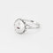 Bague 57 AUGIS -  + Qu'hier - que demain  - Bague or blanc et diamant 58 Facettes GU194