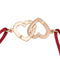 Bague Dinh Van Bague Double coeur Or rose 58 Facettes 3914638CN