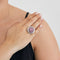 Bague 53 Premier Joyaux - Bague or blanc rubis 58 Facettes 240400