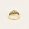 Bague 62 Bague en or jaune, émeraudes et diamants 58 Facettes GU263