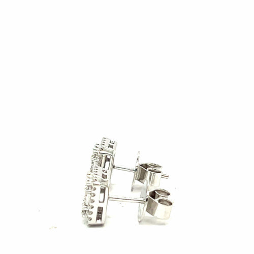 Boucles d'oreilles Boucles d'oreilles en or jaune 18 carats et diamants 58 Facettes