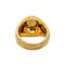 Bague 51 Bague vintage, or jaune, cabochon de citrine. 58 Facettes 34799