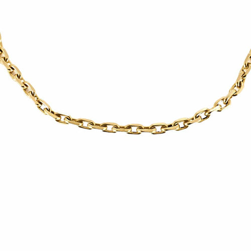 Collier Chaîne en or jaune à maille forçat 58 Facettes MAN1212