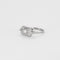 Bague 55 Bague Art Déco platine diamants 58 Facettes