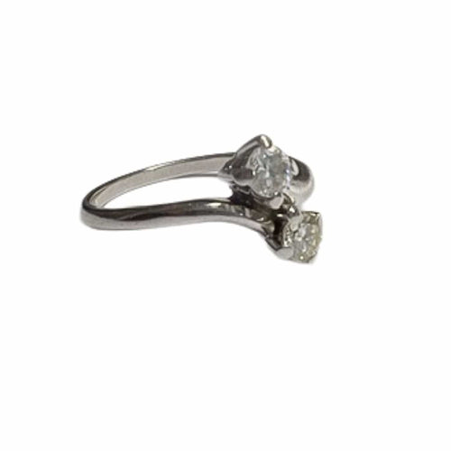 Bague BAGUE DE DESIGN CONTEMPORAIN DU XXE SIÈCLE en OR 18 carats avec DIAMANTS 58 Facettes DMAR15