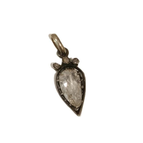 Pendentif Pendentif Argent et Diamant 58 Facettes VAN03592