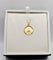 Pendentif AUGIS - Pendentif médaille d'amour  "+ qu'hier - que demain" - L'Originale 18 mm 58 Facettes J9212X0000