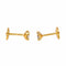 Boucles d'oreilles Boucles d'oreilles Puces Or jaune Diamant 58 Facettes 4311410CN