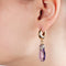 Boucles d'oreilles Boucles d’oreilles améthystes 58 Facettes