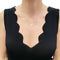Collier Collier O.J.Perrin,"Coeur Légende", or blanc. 58 Facettes 34319