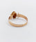 Bague 56.5 Bague antique or rose perles sertis étoilés 58 Facettes A05703