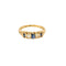 Bague 54 Bague jaretière or jaune et diamants 58 Facettes DRE15662