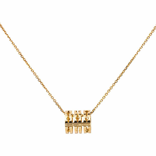 Collier Dinh Van Collier Pulse Or jaune Diamant 58 Facettes 4501009CN