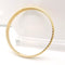 Bracelet Bracelet rigide ou jaune 58 Facettes