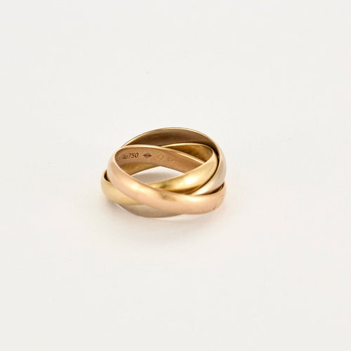 Bague 49 CARTIER - Trinity - Bague 3 ors 58 Facettes 250254