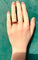 Bague 50 Bague en or jaune 18 carats, 6 rubis et 4 diamants 58 Facettes AB551