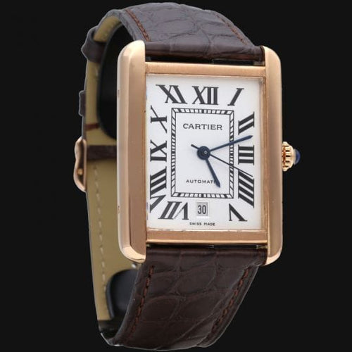 Montre Cartier Montre Tank Solo Xl 58 Facettes MT43617