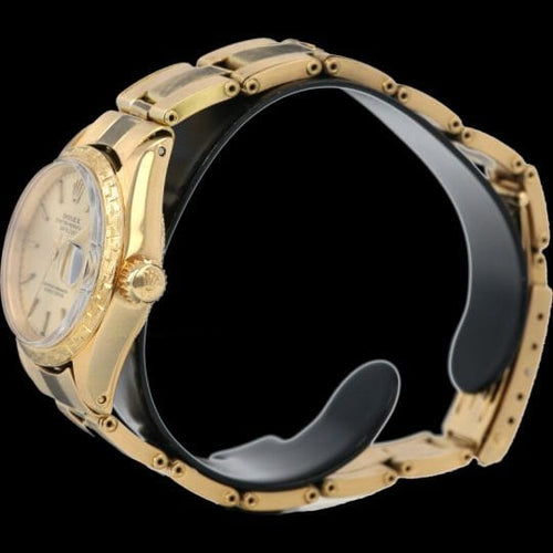 Montre Rolex Montre Lady-Datejust 26 Or Jaune 18K 58 Facettes MT41556