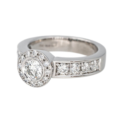 51 Bague Solitaire Or blanc Diamant 58 Facettes 4274094RV