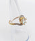 Bague 54.5 Bague tourbillon antique en or 18k et platine, diamant taille ancienne 1,35 ct 58 Facettes A06442