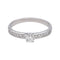 Bague 53 Bague  Solitaire Or blanc Diamant 58 Facettes 4723746CN