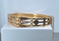 Bracelet Bracelet jonc Napoléon III or et perles fines 58 Facettes AB602