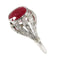 Bague 52 Bague de rêve décorative en rubis et diamants birmans 58 Facettes 16319-0014