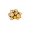 Bague 50.5 Bague en or jaune et perles d'or 58 Facettes CHAL0200