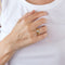 Bague 55 Bague Coeur diamants 58 Facettes LP639/10