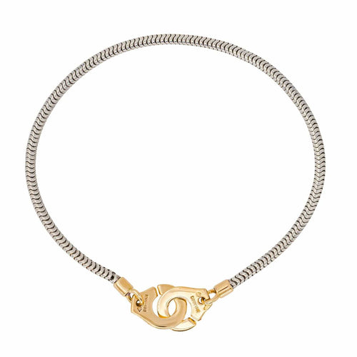 Bracelet Dinh Van Bracelet Menottes Or jaune, Argent 58 Facettes 4465722RV