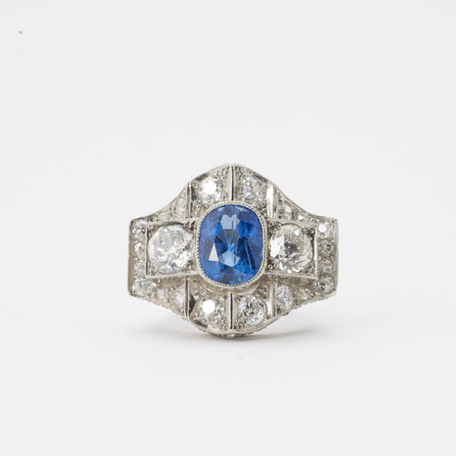 Bague 53 Bague Art Déco 58 Facettes