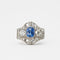 Bague 53 Bague Art Déco 58 Facettes