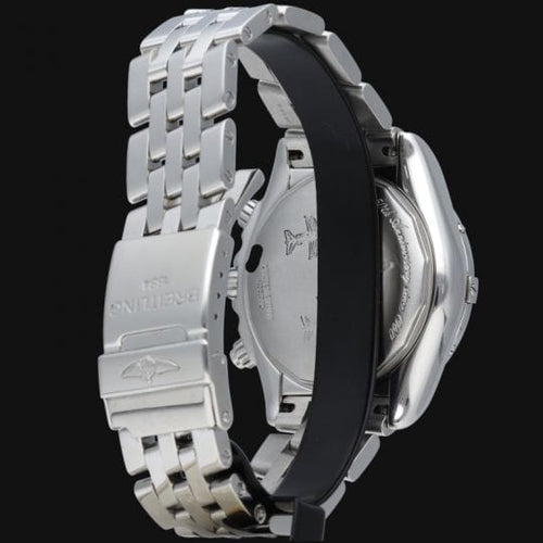 Montre Breitling Montre Chronomat Evolution Blue Impuls 58 Facettes MT43457