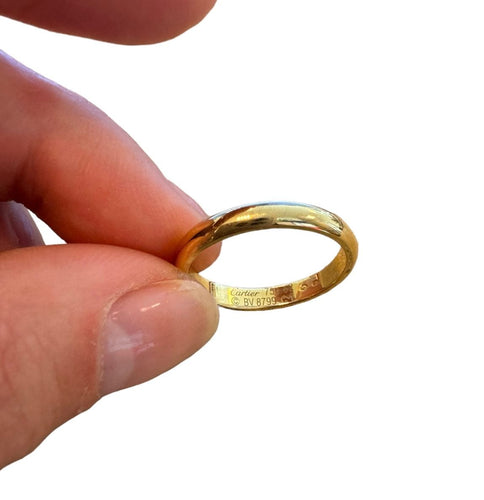 Bague 62 CARTIER - Alliance or jaune 58 Facettes