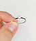Bague 56.5 Bague Art Déco or blanc ornée d'une perle 58 Facettes A05394