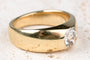 Bague Bague solitaire en diamant de taille ancienne européenne 0,60 CT 58 Facettes bgmassdtoc333-10