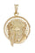 Pendentif Pendentif Christ or jaune 58 Facettes 094321