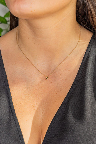 Collier Collier Or jaune Diamant 58 Facettes 579072RV