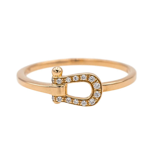 Bague 51 Fred Bague Force 10 Or rose Diamant 58 Facettes 3946315RV