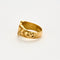 Bague 52.5 Bague Chevalière Ecusson Or 58 Facettes