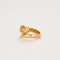 Bague Bague cobra or jaune 58 Facettes LP835/4