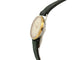 Montre vintage montre HERMES arceau plaque or 25 mm bracelet lezard quartz lady 58 Facettes 267938