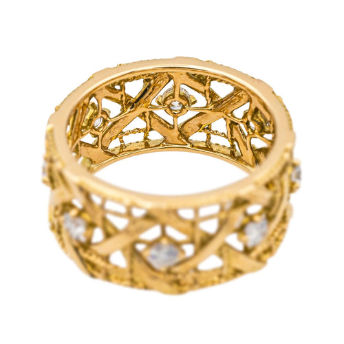 Bague 52 Dior Bague My Dior Or jaune Diamant 58 Facettes 4052827RV