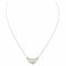 Collier Collier Or blanc Diamant 58 Facettes 3819221CN