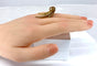 Bague Bague en or 18 carats sertie de diamants signée MAUBOUSSIN 1967 58 Facettes