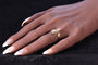 Bague 58 Élégance symbolique : bague antique double serpent avec diamants et rubis 58 Facettes 24278-0102