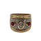 Bague Bague diamants et rubis en or 18k 58 Facettes 21023682